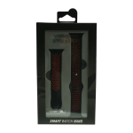 Volkano 42MM Watch Band Black-red