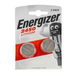 Energizer 2450 Lithium 3 V Coint Batery 2 Pack Moq 12 CR2450 BP2