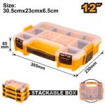 Ingco Tool Box Plastic 356X168X160MM 10KG