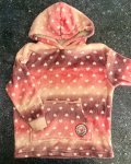 Naartjie Pink And Purple Hearts Fleece Hoodie 2 3Y