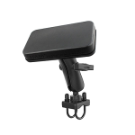 RAM Double U-bolt Mount With Back Rest For Atvs