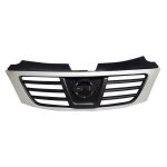 Nissan NP200 09+ Facelift Main Grille Silver