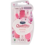 Schick Quattro Quattro For Women Sensitive Skin Disposable Razor - 3 Ct - 2 Pk