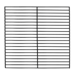 Alva Bbq GRID - Vitreous Steel 3-BURNER GRID - 36X33CM GBL002 GBL003 GBL005