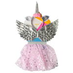 Grey Unicorn Dress Up Set