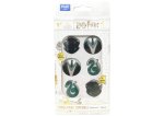 Harry Potter Edible Cake Toppers Slytherin House X6