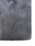 Soft Faux Rug Grey