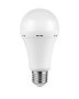 Switched 5W A60 Rechargeable E27 LED Light Bulb Cool White