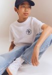 Motif-detail Cotton T-Shirt - White Nyc