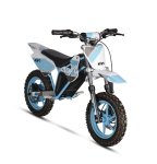 Ekmb 800W 48V Electric Dirt Bike Ages 5-10 Years Great For Complexes Or Estates Blue