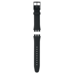 New Gent Black Plastic Strap