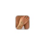 Hoheng Cuff Bracelet Ring Set Gold Spiral Open Cuff Bangle Chunky Statement Jewelry For Women Party Beach Vacation