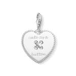 Charm Pendant Heart - Cute As A Button