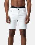 Mahura Woven White Shorts - W40 L32 White