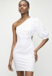 Superbalist Asym Puff Sleeve MINI Dress - White