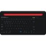 Xplorer Dock 2 Bluetooth Keyboard With Trackpad Black/red