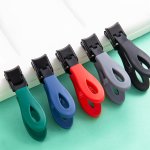 1PC Stainless Steel Wide Jaw Nail Clippers For Thick Toenails And Hard Nails Effortless Nail Cutter Heavy Duty Trimmer Modern Ma