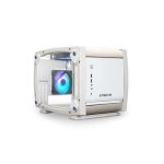 Inwin Explorer Rgb Modular Tempered Glass Mini-tower Mini-itx Case Bone White