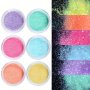 10ML Shiny Fine Sugar Powder Shiny Candy Coat Yellow Blue Pink Epoxy Resin Filled Pigment Diy Christmas Art Jewelry Production