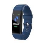 ID115 0.96 Inch Oled Screen Smart Watch Wristband Pedometer Sport Fitness Tracker Bracelet Blue
