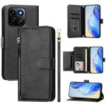 Kukoufey Compatible With Honor 400 Smart Case Cover Compatible With Honor 400 Smart Flip Pu Leather Zipper Wallet Protective Cas