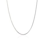Lgsy 925 Sterling Silver Box Chain Necklace For Women Design Strong Thin Chain For Diy Jewelry Making