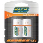 Major Tech LR14-BP2 Size C Alkaline Battery
