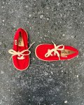 Tomy Tekkies Red Shoes Size 7