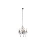 Eurolux Chandelier Light Cleo Crystal 5LIGHT Chrome