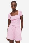 Ribbed Top - Light Pink