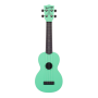 Swbgn Waterman Seafoam Green Plastic Soprano Ukulele