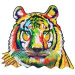 Wooden Animal 152PC Jigsaw Puzzle Tiger