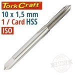 Tork Craft Tap Hss 10 X1.50 Mm Iso 1 CARD NR1100 C
