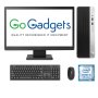 HP Refurbished - Prodesk 400 G4 Sff - I5 7500 - 8GB DDR4 - 256GB SSD - 20INCH - - LE2002X - Lcd