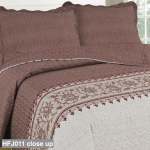 Carleton 3 Piece Quilt Set HFJ011 - Luxury Double Queen