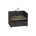 500 Table With Ash Drawer Freestanding Braai.