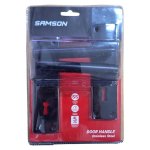Samson Stainless Steel Door Handles Black 2PC