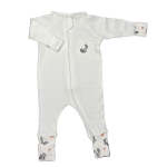 Babes & Kids Little Acorn Limited Edition White Woodland Animals Zippy Grow