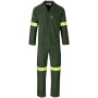 CONTI Acid Resistant Polycotton Suit - Reflective Arm - Legs - Yellow Tape