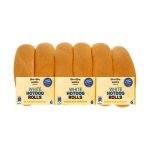 Pnp White Hot Dog Rolls 6 Pack