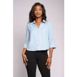 Plain Woven Top