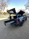 Double Cab Full Drawer System With Fridge Cage For