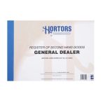 Second Hand Goods Register General Dealer Shgr gd
