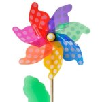 Large Rainbow Pinwheel