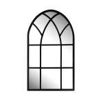 Cathedral Arch Mirror - Black