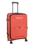 CELLINI Ipak Medium 4 Wheel Trolley Case Coral