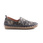 Twinkle Black Multi - Black Multi 42 Leather snake
