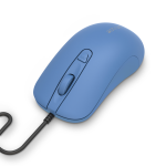 Astrum Full Size Wired Optical Mouse 1600 Dpi 4 Buttons 1.5M – MU10 Blue