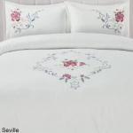 Carleton Embellished Duvet Cover Set Seville - Double