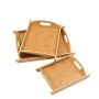 Bamboo Serving Tray - 3 Piece